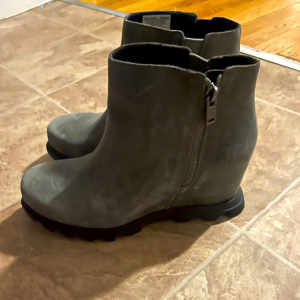 Sorel Grey Chelsea Bootie